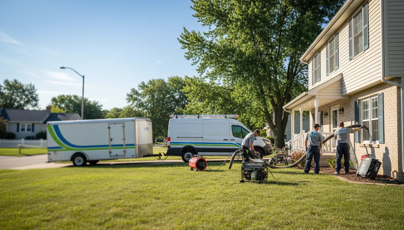 Flooded Basement Restoration And Cleanup With Repair in Chetek, WI near me